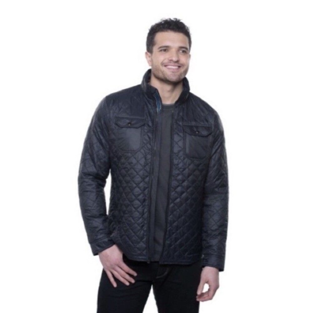 Kuhl Jacket Puffer Pack Travel Jacket Large Kadence Quilted